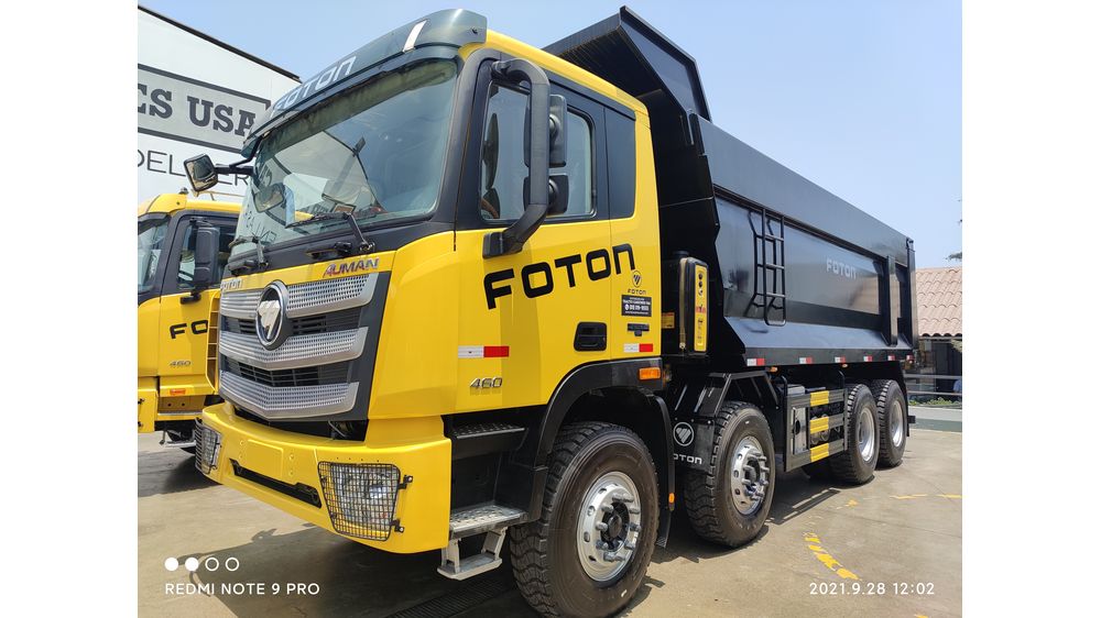 AUMAN C 8×4 Dump Truck — 4