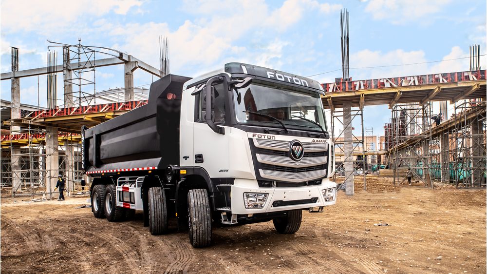 AUMAN C 8×4 Dump Truck — 6